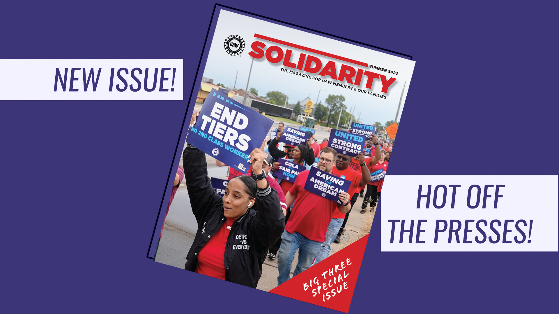 2023 Solidarity Magazine Big 3 Special Issue