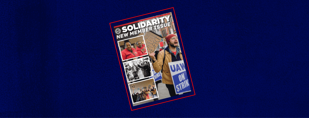 2024 Solidarity Magazine New Member Issue